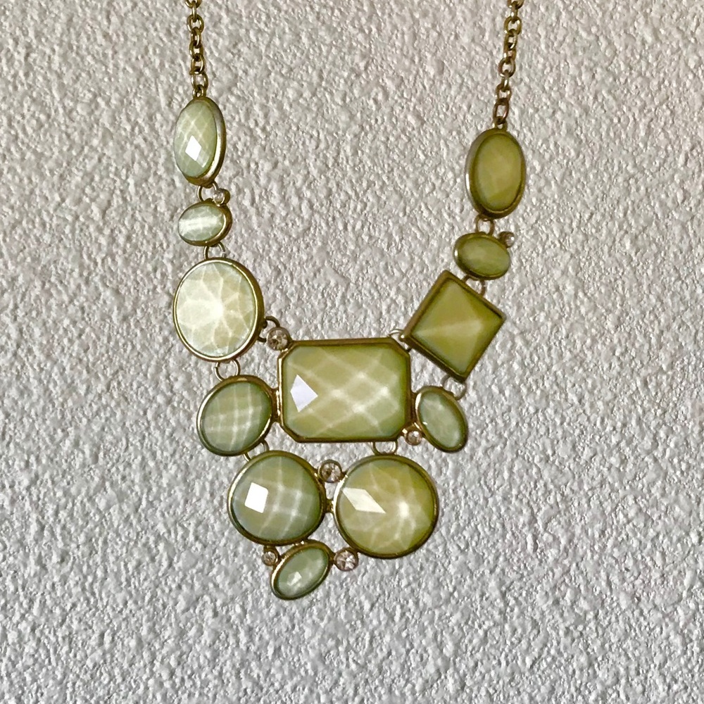 Pale Green Necklace